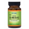 Supherb Vitamin D400 & K2 Complex 60 caps